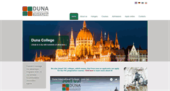 Desktop Screenshot of dunacollege.com